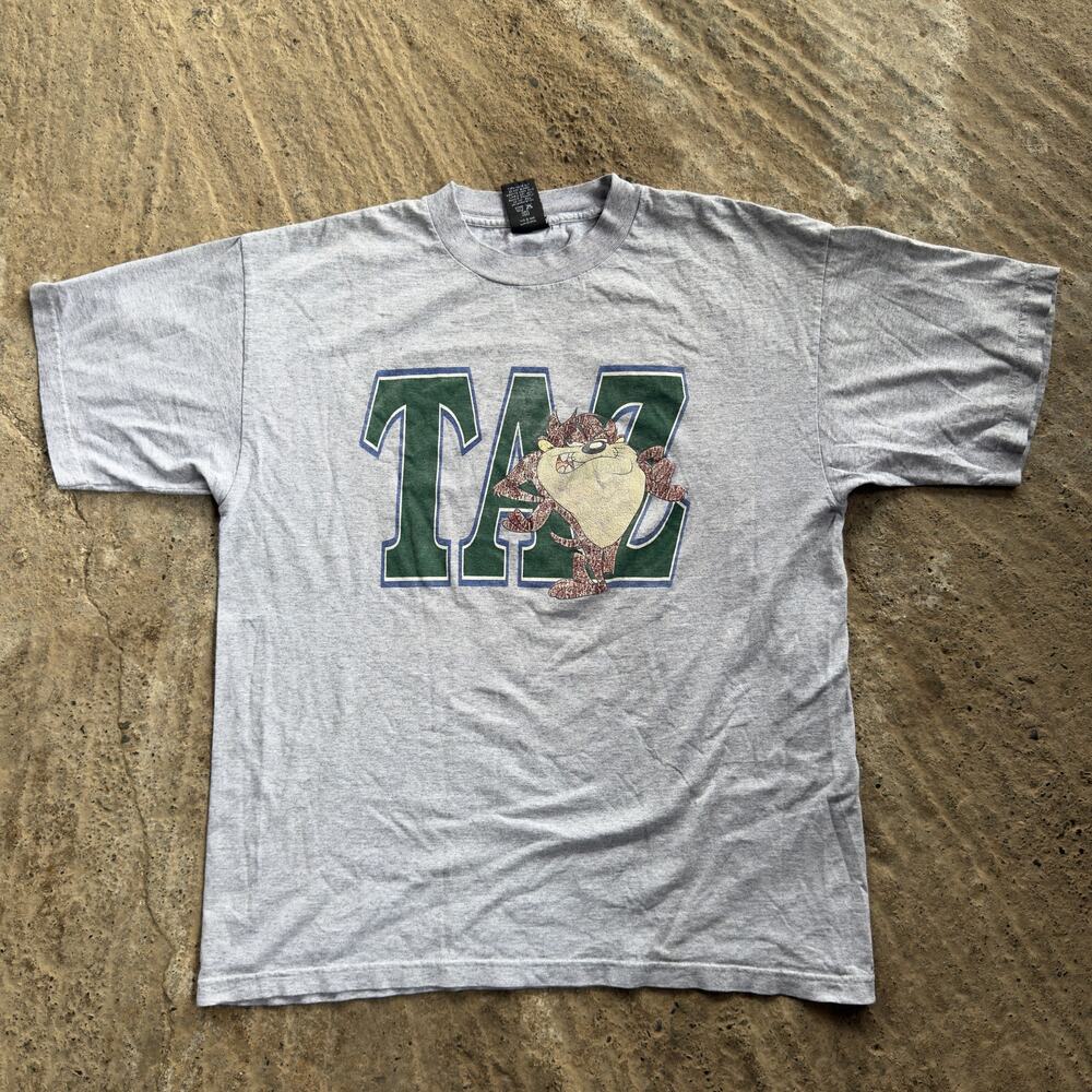 Vintage Tazmanian Devil Looney Tunes Graphic Shirt Men's XL Warner Bros. USA